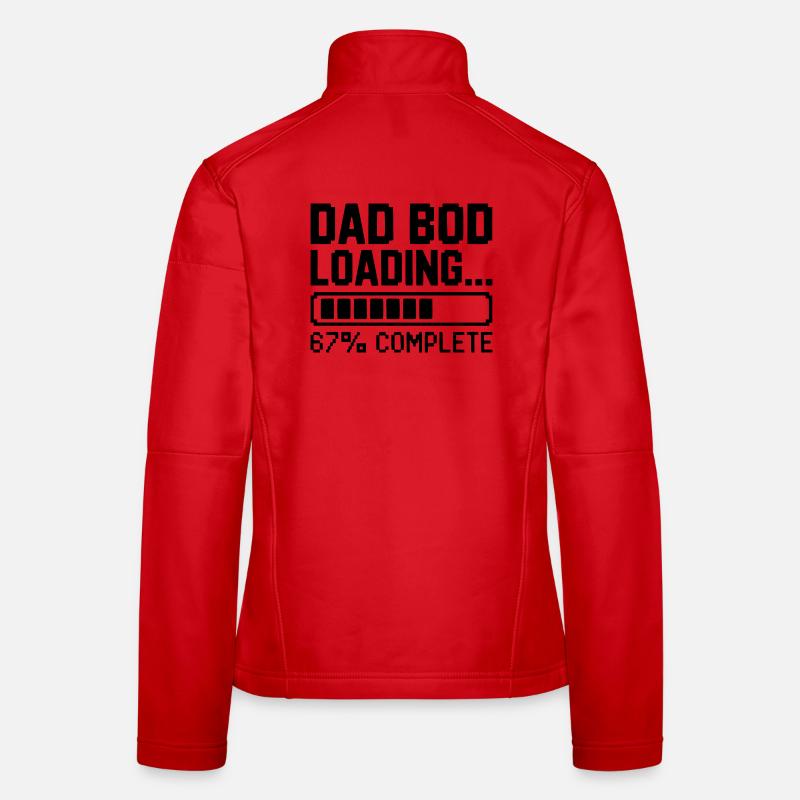 Papa Bod Loading Frauen Softshelljacke
