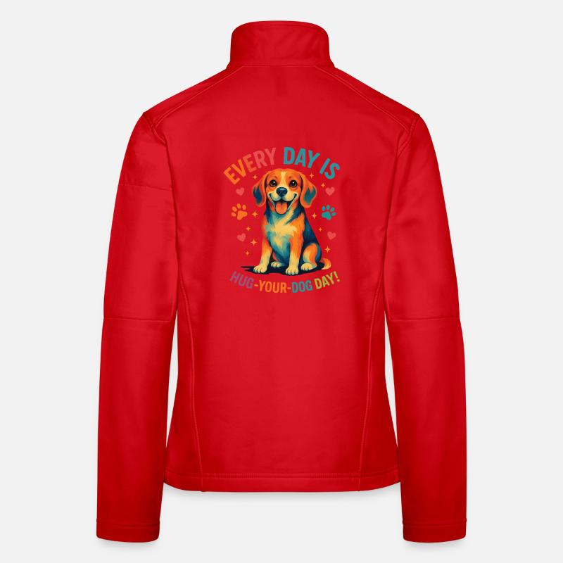 Beagle Frauen Softshelljacke
