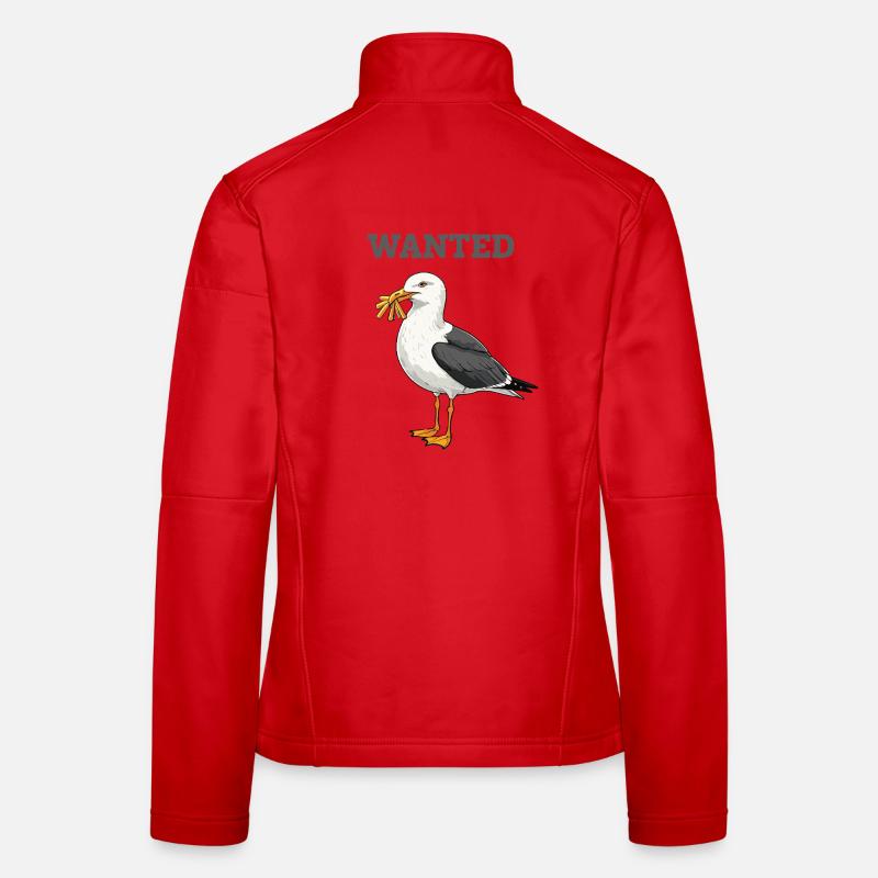 Gesuchte Pommes-möwe Frauen Softshelljacke