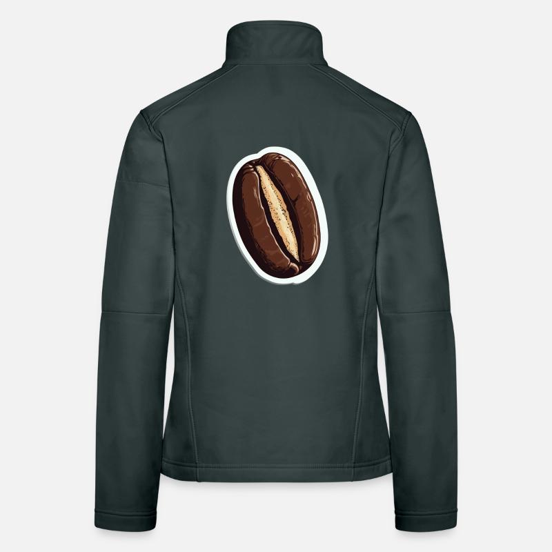 Coffee Women's Softshell Jacket
