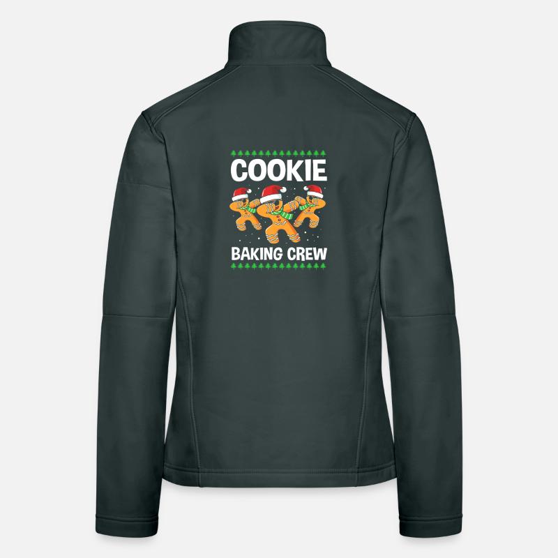 Gingerbread Christmas Gingerbread Man Gingerbread Women's Softshell Jacket