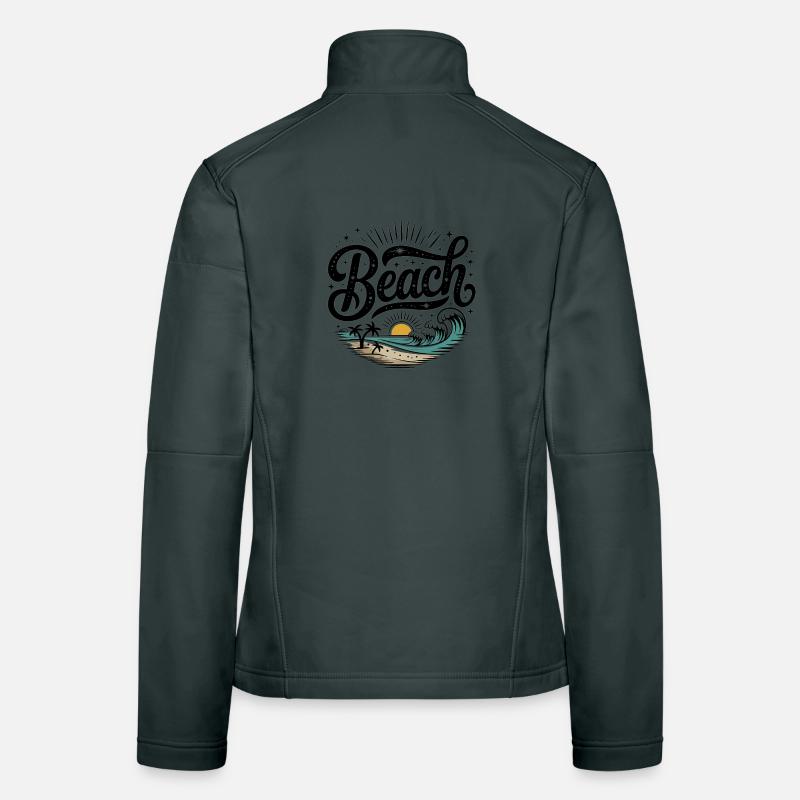 Plage - Logo Cool Surfer Veste en tissu softshell Femme