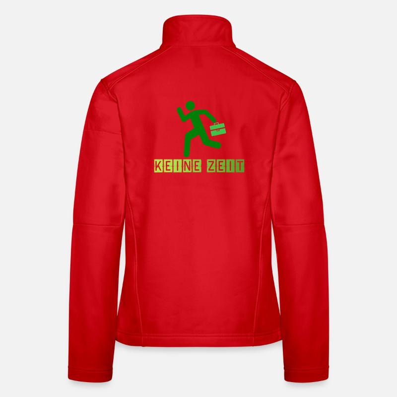 Professional with an emphasis on mobility - Women's Softshell Jacket - red