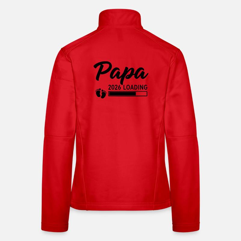 Papa 2026 Loading Frauen Softshelljacke