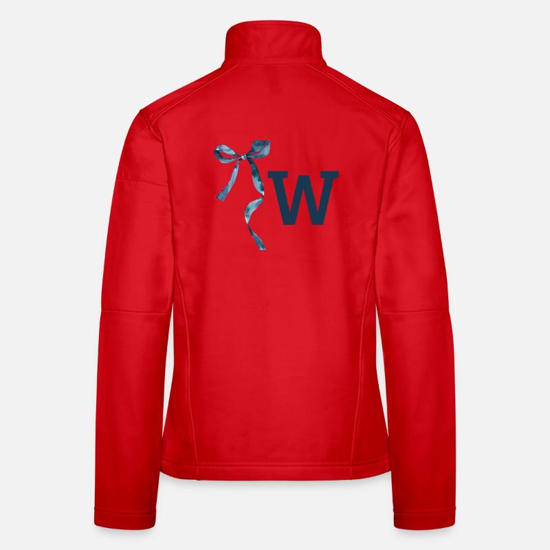 Monogramm mit Geschenkidee Frauen Softshelljacke