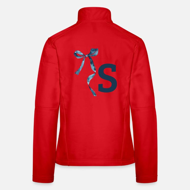 Monogramme s idée cadeau  Veste en tissu softshell Femme