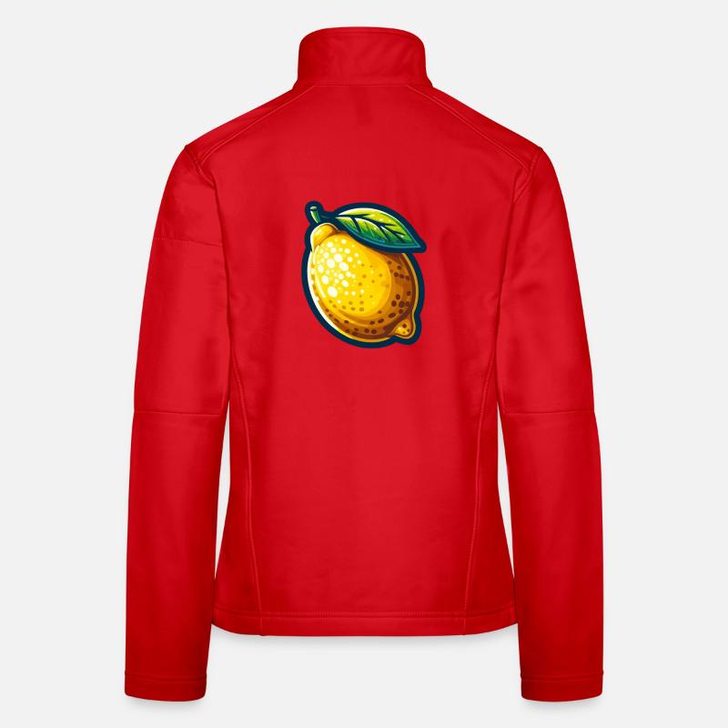 Vibrant Lemon Women's Softshell Jacket