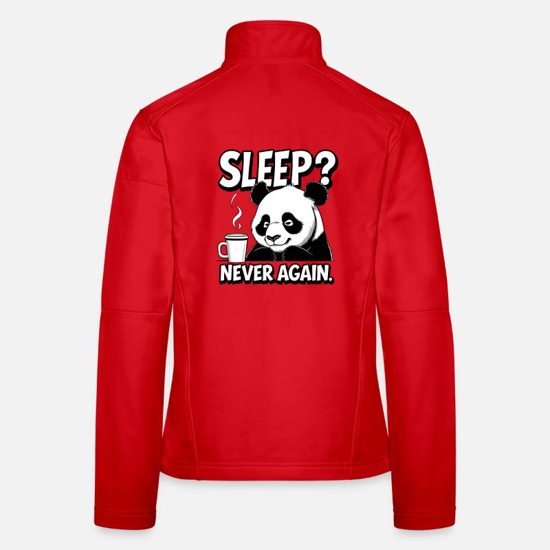Dormir? Plus jamais Veste en tissu softshell Femme