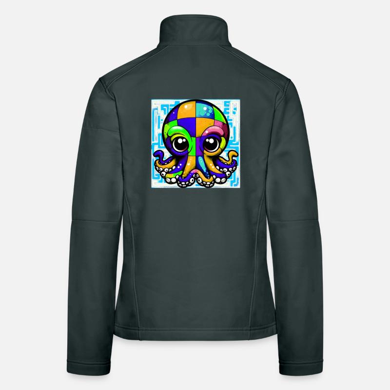 Krake Frauen Softshelljacke