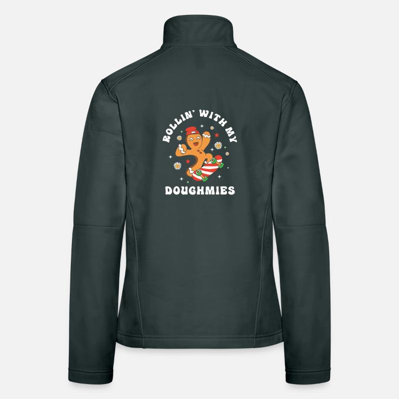 Gingerbread Christmas Gingerbread Man Gingerbread Women's Softshell Jacket