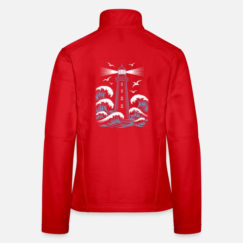 Leuchtturm Frauen Softshelljacke