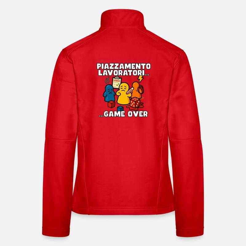 Worker-Placement: Ende des Spiels Frauen Softshelljacke