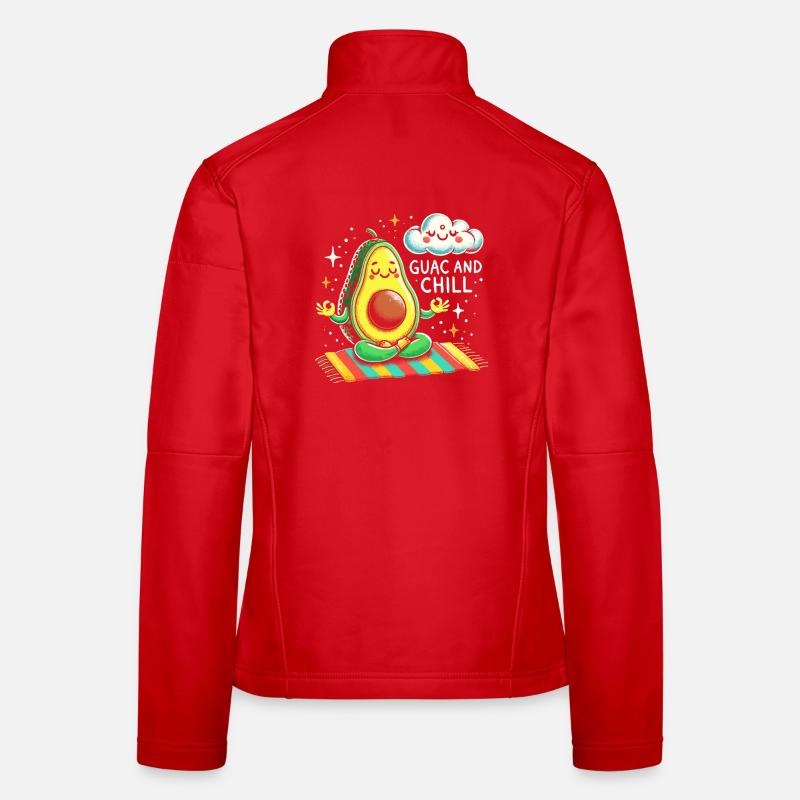 Guacamole et Chill Veste en tissu softshell Femme