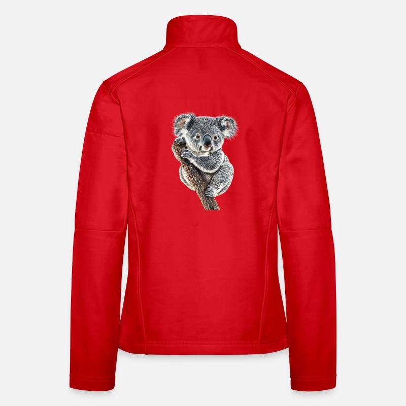 Koala Veste en tissu softshell Femme