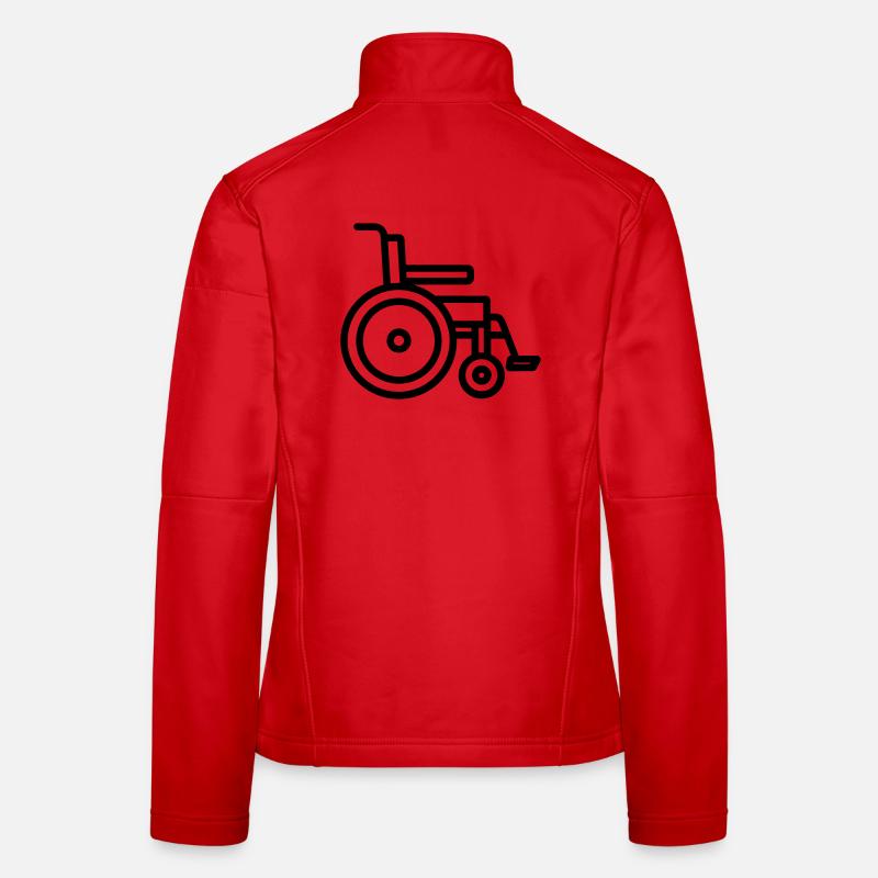 Rollstuhl Frauen Softshelljacke