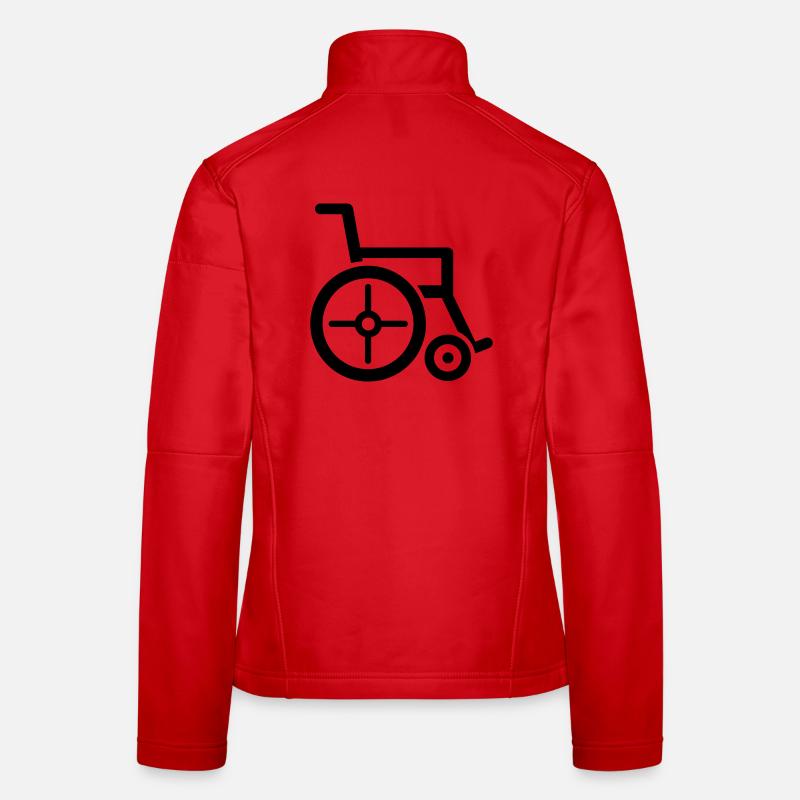 Rollstuhl Frauen Softshelljacke