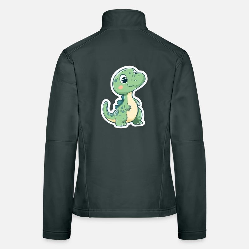 Dinosaurier Frauen Softshelljacke