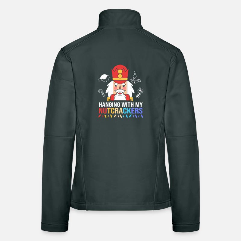 Nutcracker Christmas Women's Softshell Jacket