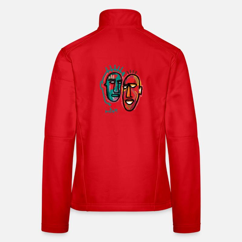 DOPPELT Frauen Softshelljacke
