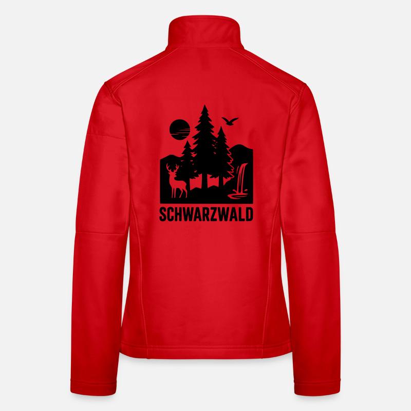 schwarzwald Frauen Softshelljacke