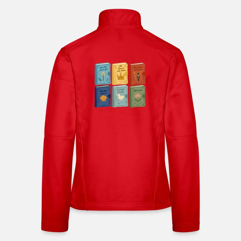 Couvertures de contes de fées Veste en tissu softshell Femme