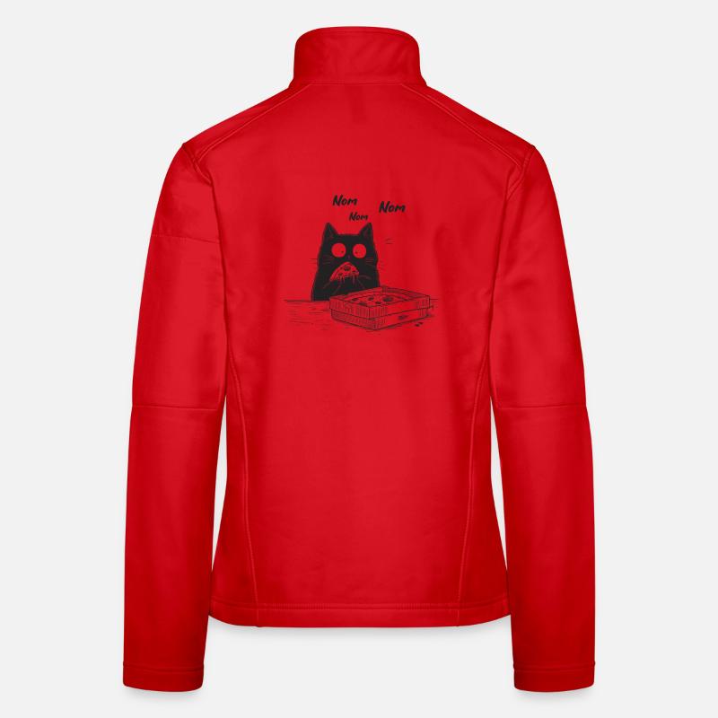 Nom Nom Cat Women's Softshell Jacket