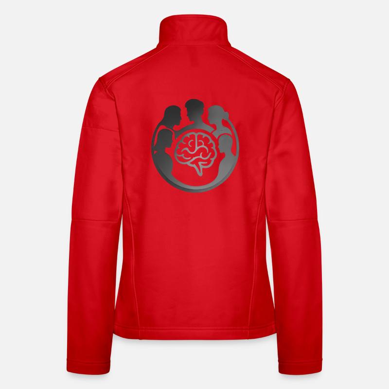 Community Brain Circle Women's Softshell Jacket