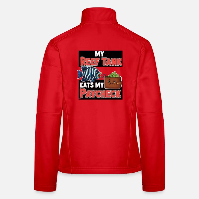 Coral Reef Comic Geschenk Frauen Softshelljacke