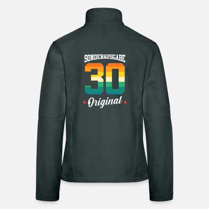 30 Geburtstag Frauen Softshelljacke