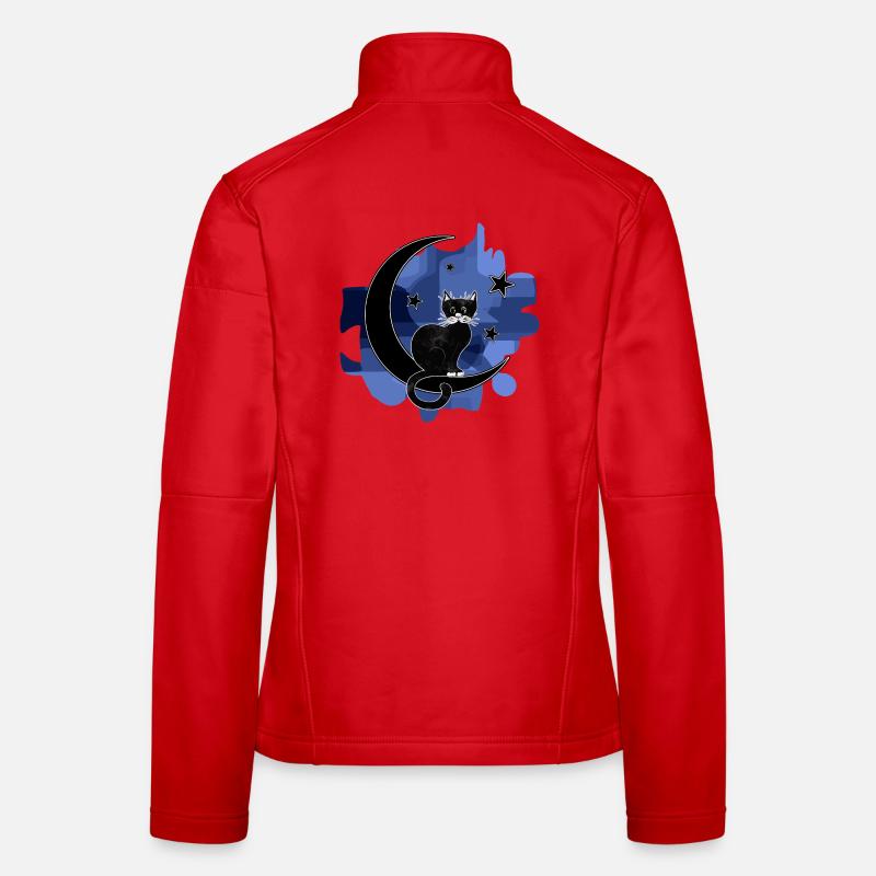 Katze Frauen Softshelljacke
