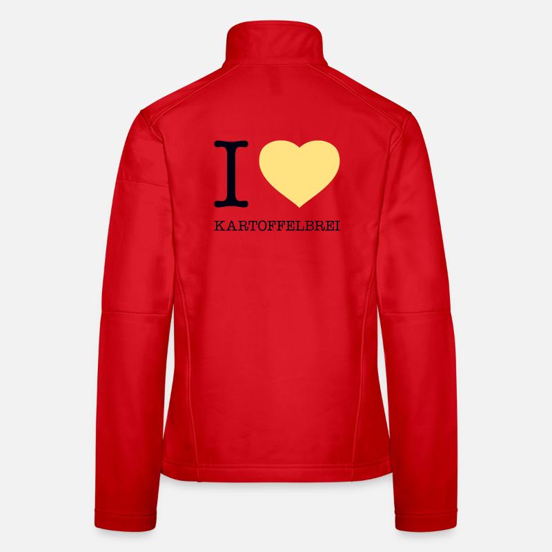 I love mashed potatoes Women's Softshell Jacket