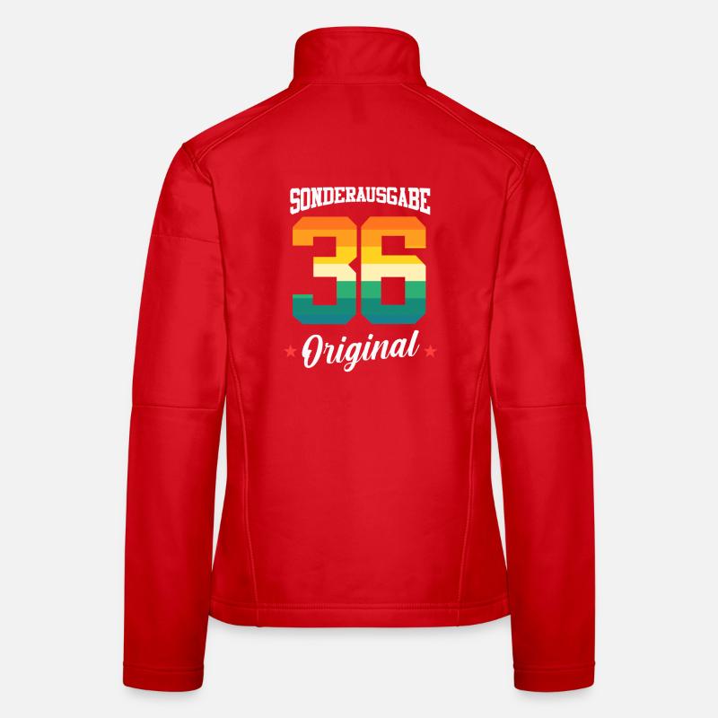 36 Birthday Women's Softshell Jacket