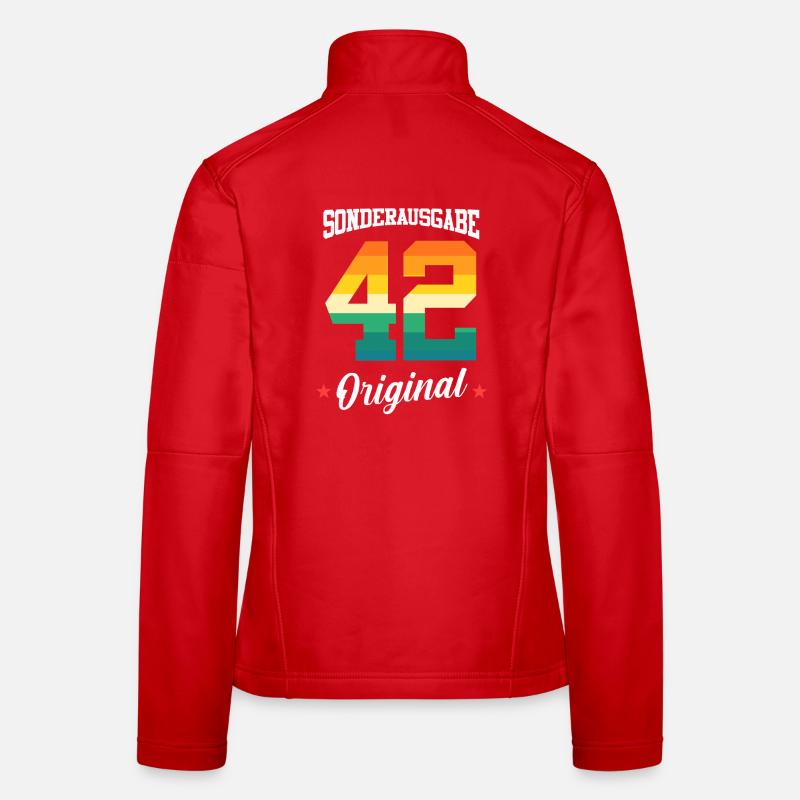 42 Anniversaire Veste en tissu softshell Femme