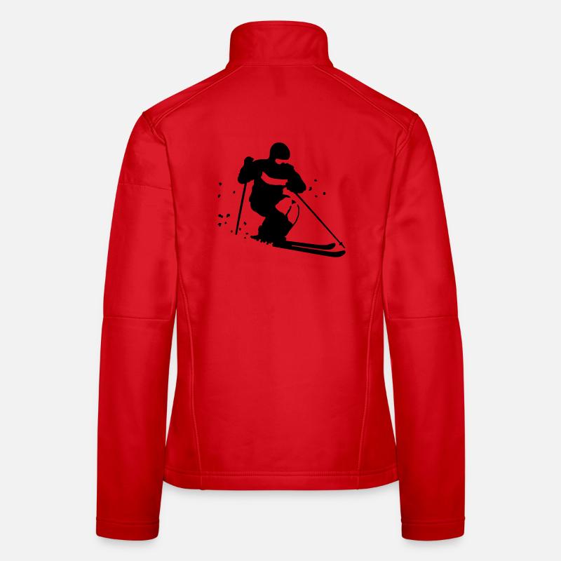 Mogul skiing Frauen Softshelljacke