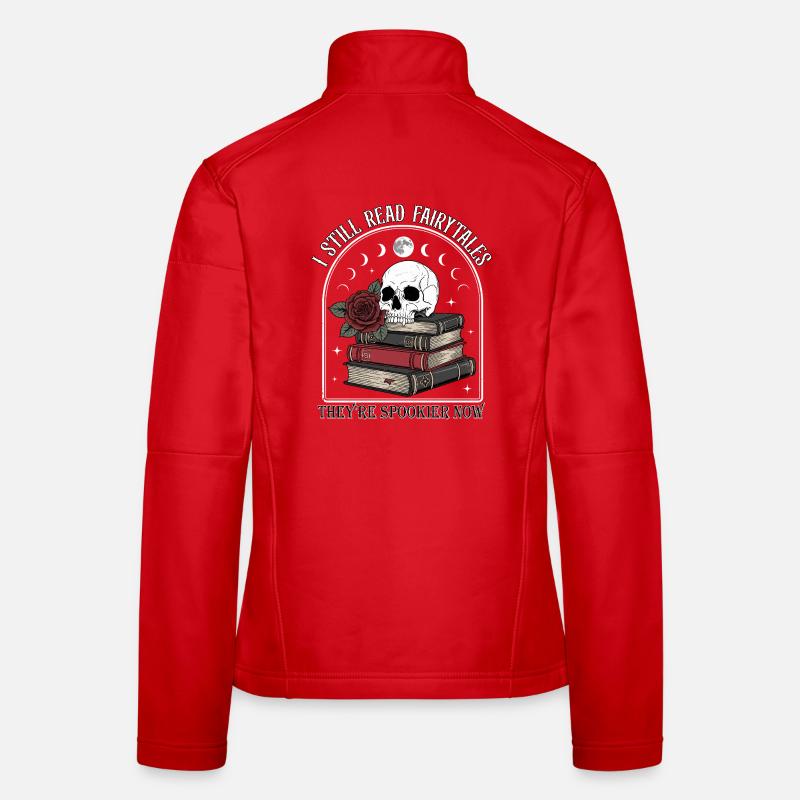 Ich lese immer noch Märchen - Frauen Softshelljacke - Rot