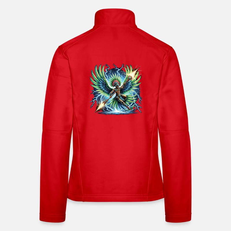 World Form Winged Warrior Aztecs Women's Softshell Jacket
