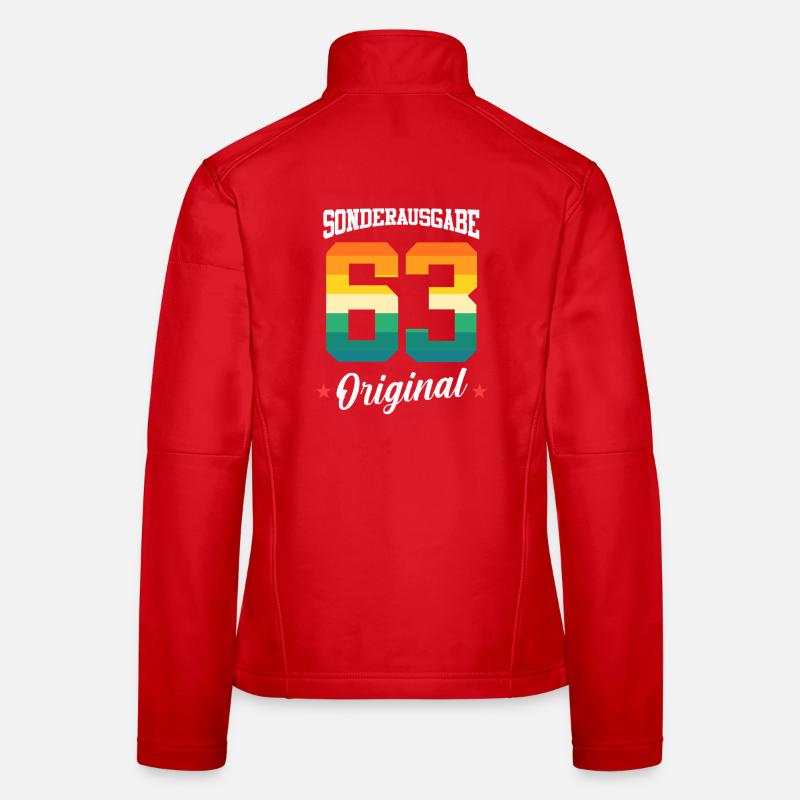 63 Birthday Women's Softshell Jacket