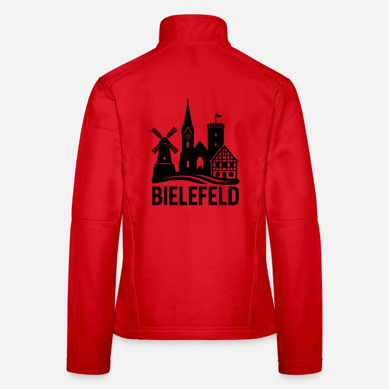 bielefeld silhouette Frauen Softshelljacke