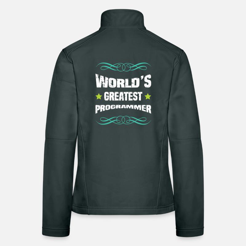 Weltbester Programmierer Shirt Frauen Softshelljacke