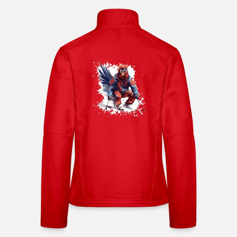 Hahn Ski Skiing Veste en tissu softshell Femme
