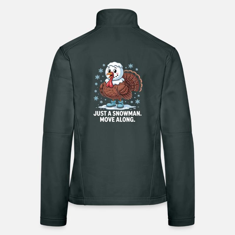 No turkey for dinner Women's Softshell Jacket
