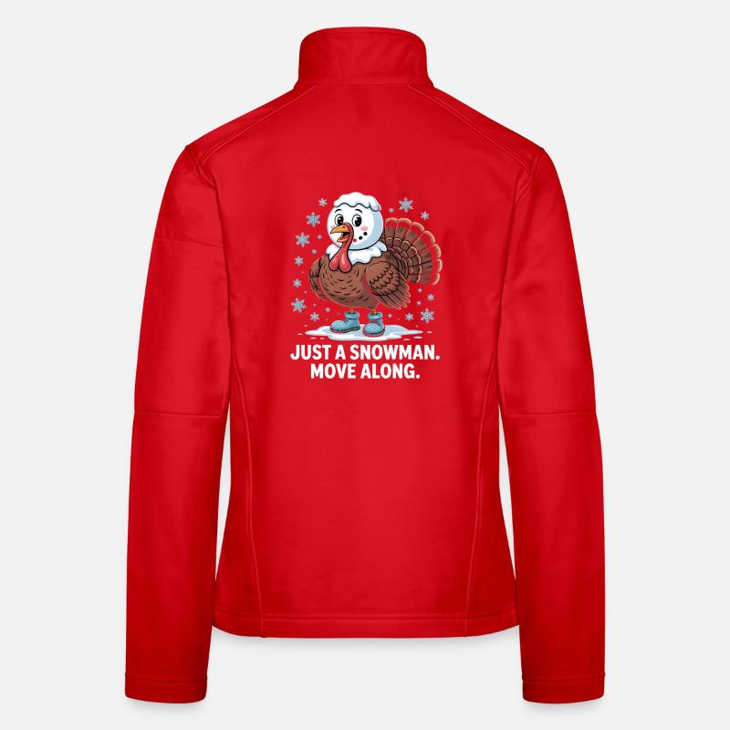 No turkey for dinner Women's Softshell Jacket