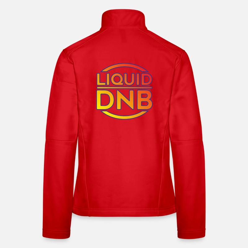 Liquid DNB Neon Logo Women's Softshell Jacket