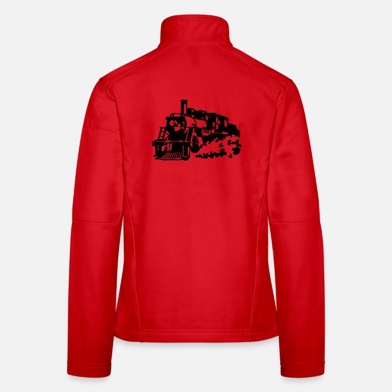 Dampflok Frauen Softshelljacke