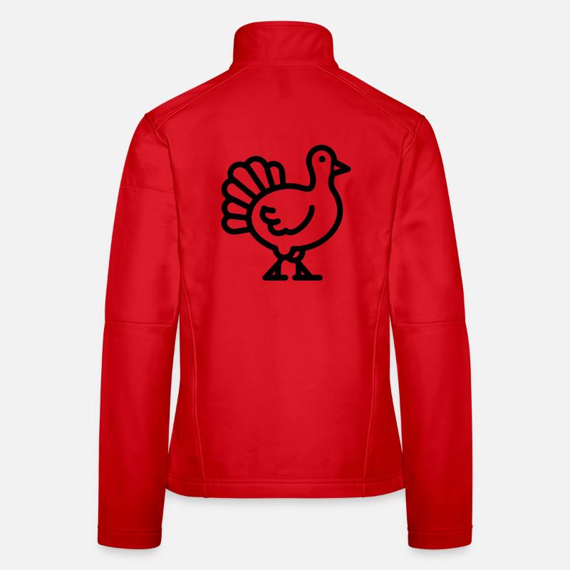 turkey Women's Softshell Jacket