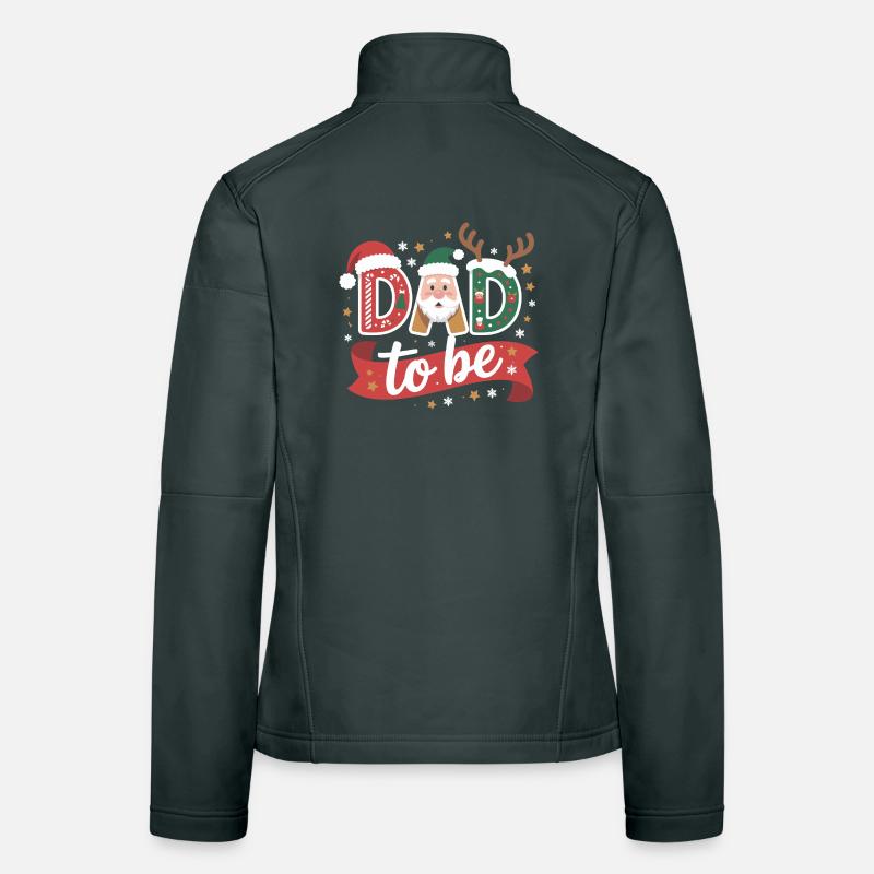Futuro papà Design di Natale Giacca softshell da donna