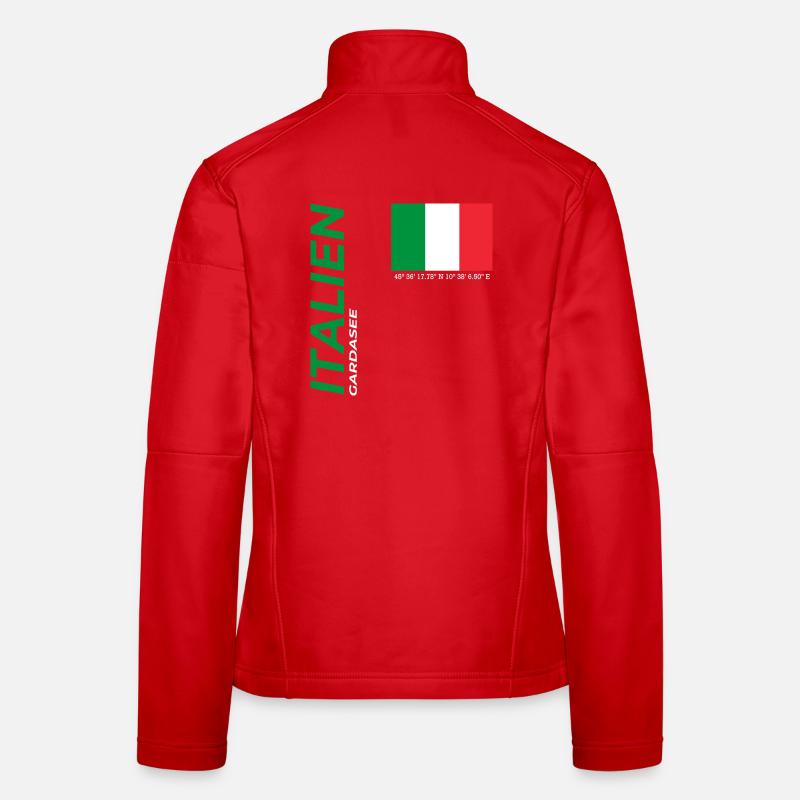 Lac de Garde Veste en tissu softshell Femme