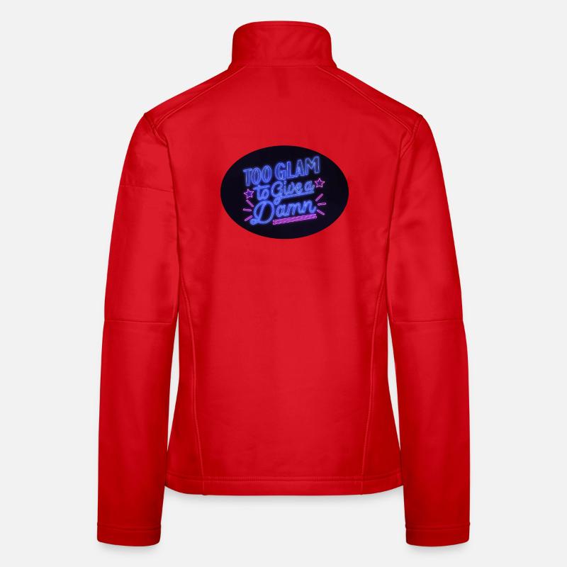 Déclaration Neon Glamour Veste en tissu softshell Femme