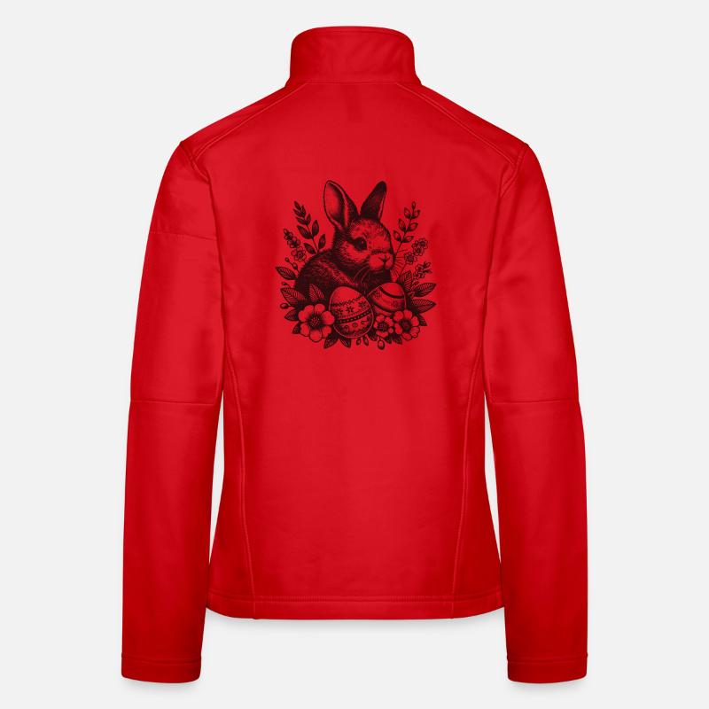 Easter Bunny Women's Softshell Jacket