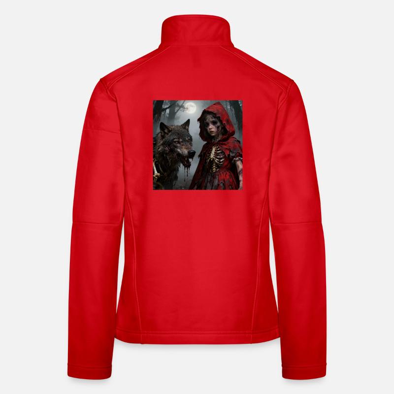 Rotkäppchen im Monsterwald Frauen Softshelljacke